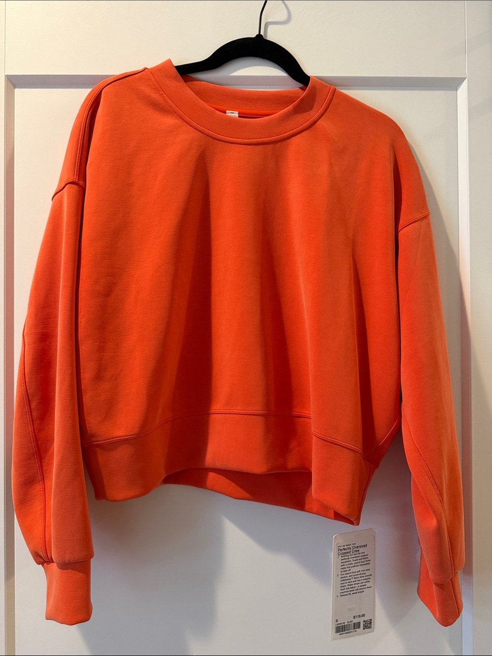 lululemon athletica Cropped Crewneck Sweatshirt-NWT